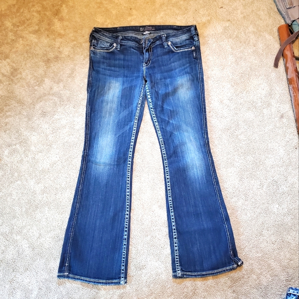 33x33 silver jeans "Twisted"